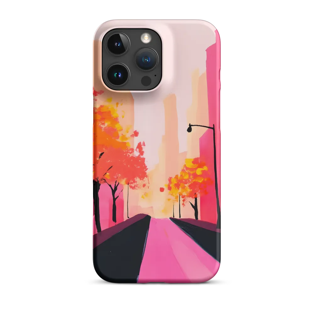 Autumn Serenity in the City | Phone Case |  16 Pro Max | Snap Case | Matte