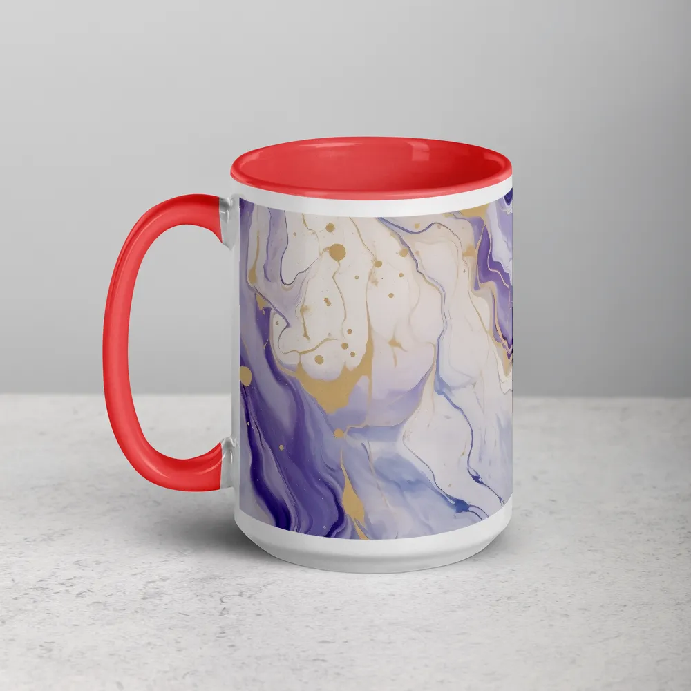 Abstract Fluid Marble Design | Mug