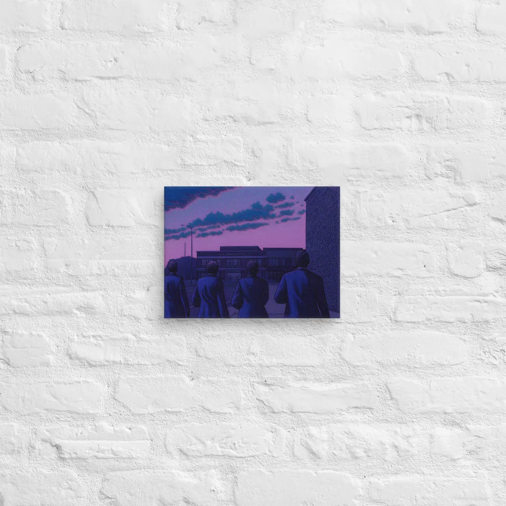 The Twilight Stroll | Canvas | 9″×12″