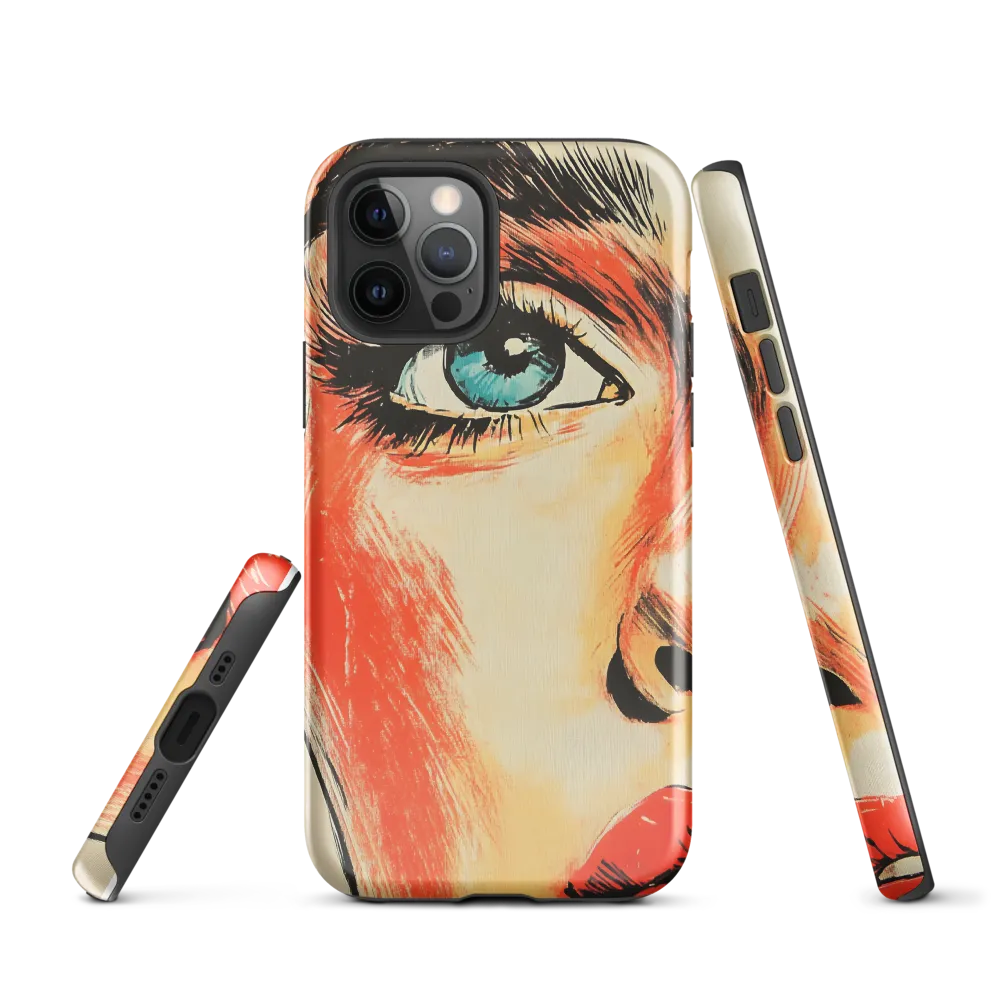 Intense Gaze: A Pop Art Portrait