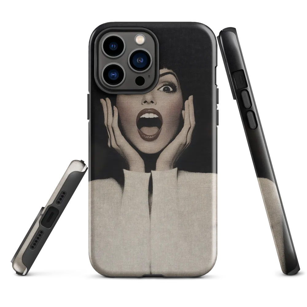 Eloquent Expression | Phone Case |  13 Pro Max | Tough Case | Glossy