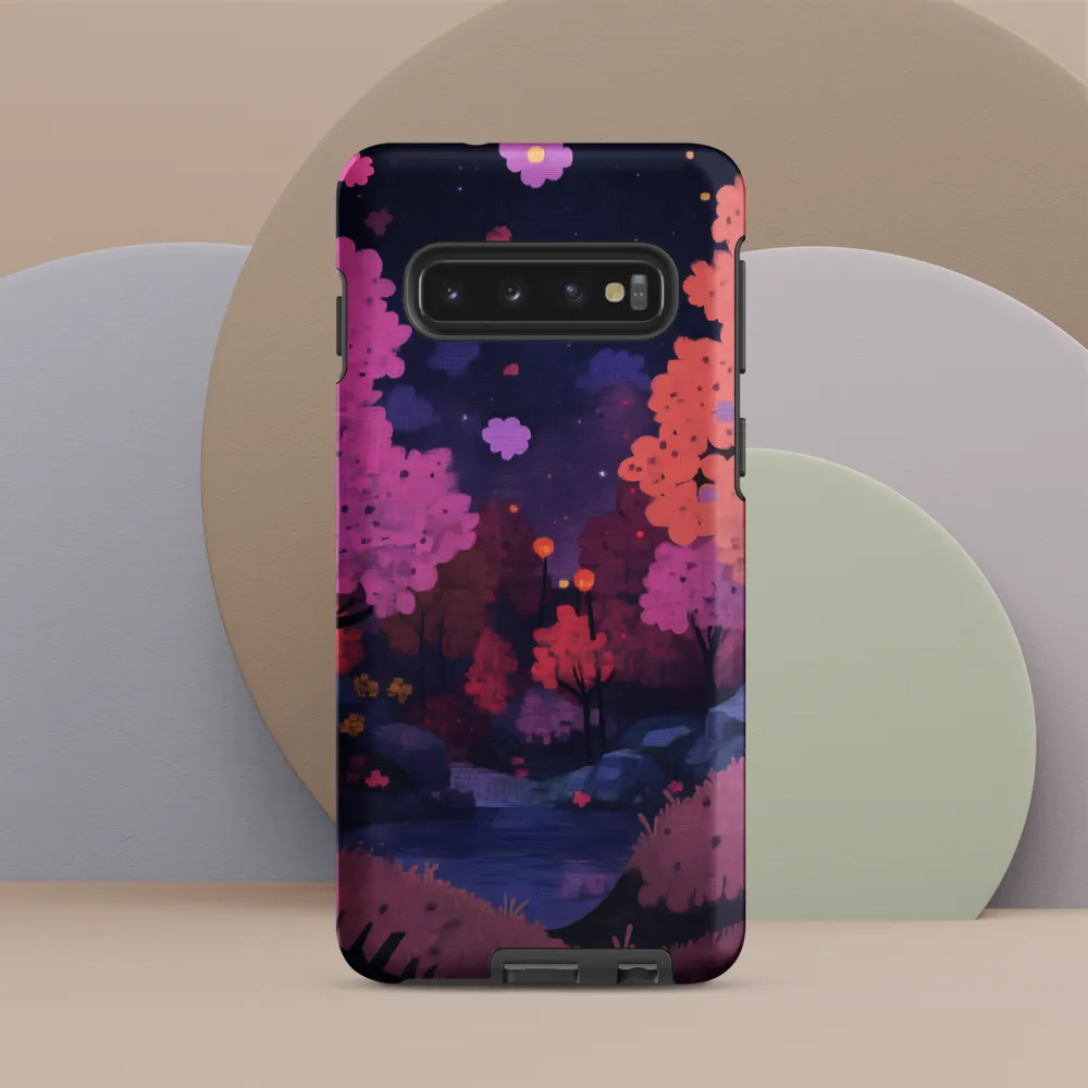 Whispers of Spring: A Serene Landscape | Phone Case |  S10 | Tough Case | Matte