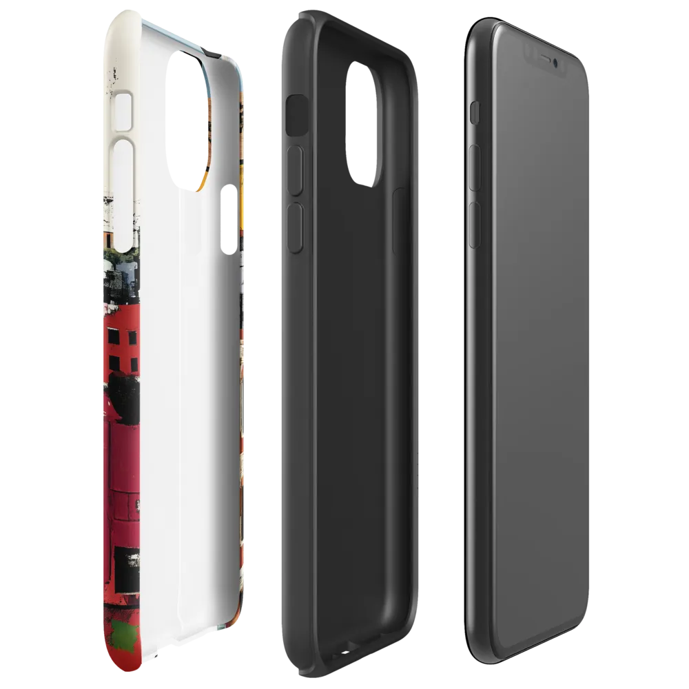 Urban Collage: A Vivid Cityscape | Phone Case |  11 Pro Max | Tough Case | Glossy