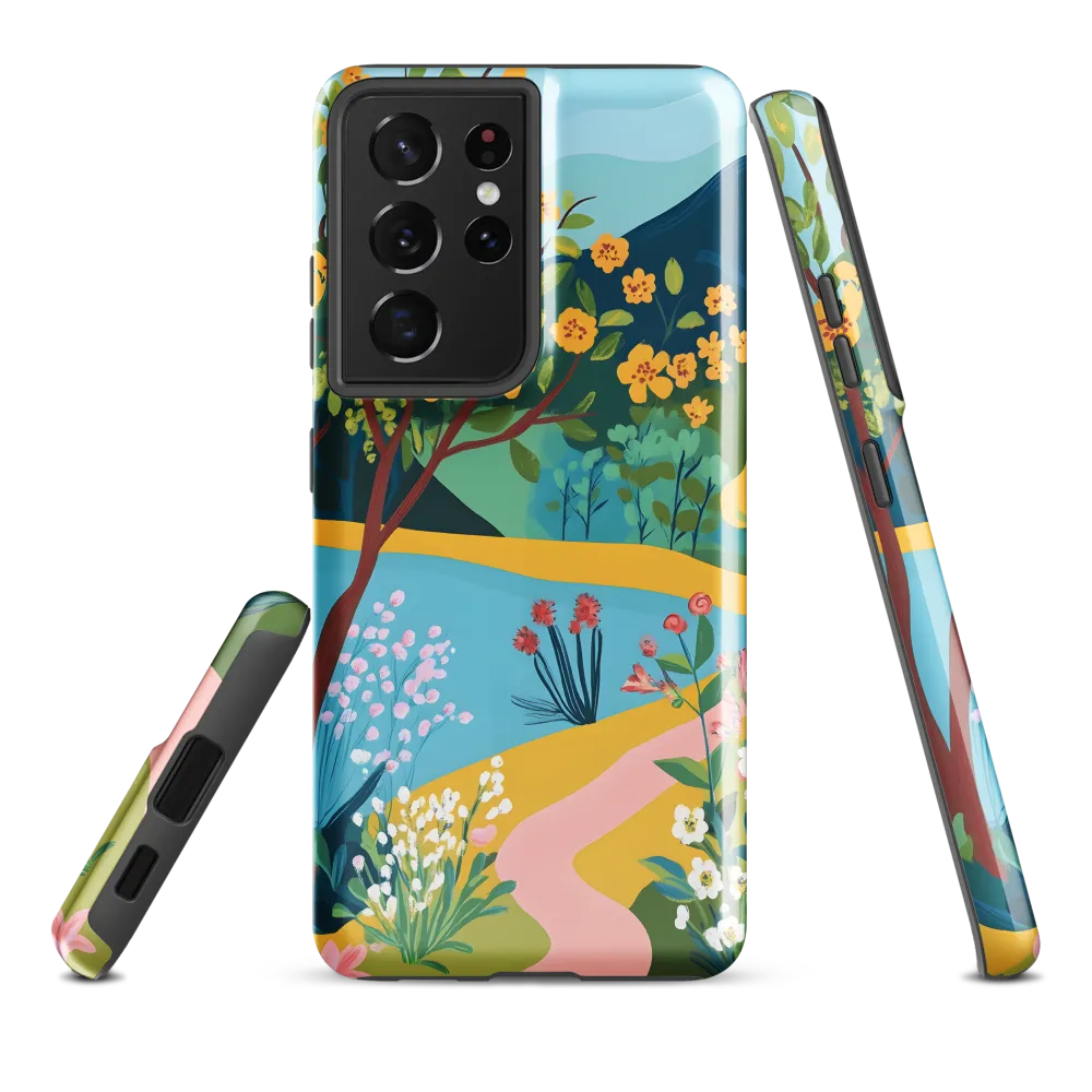 Blossoms by the Tranquil Waters