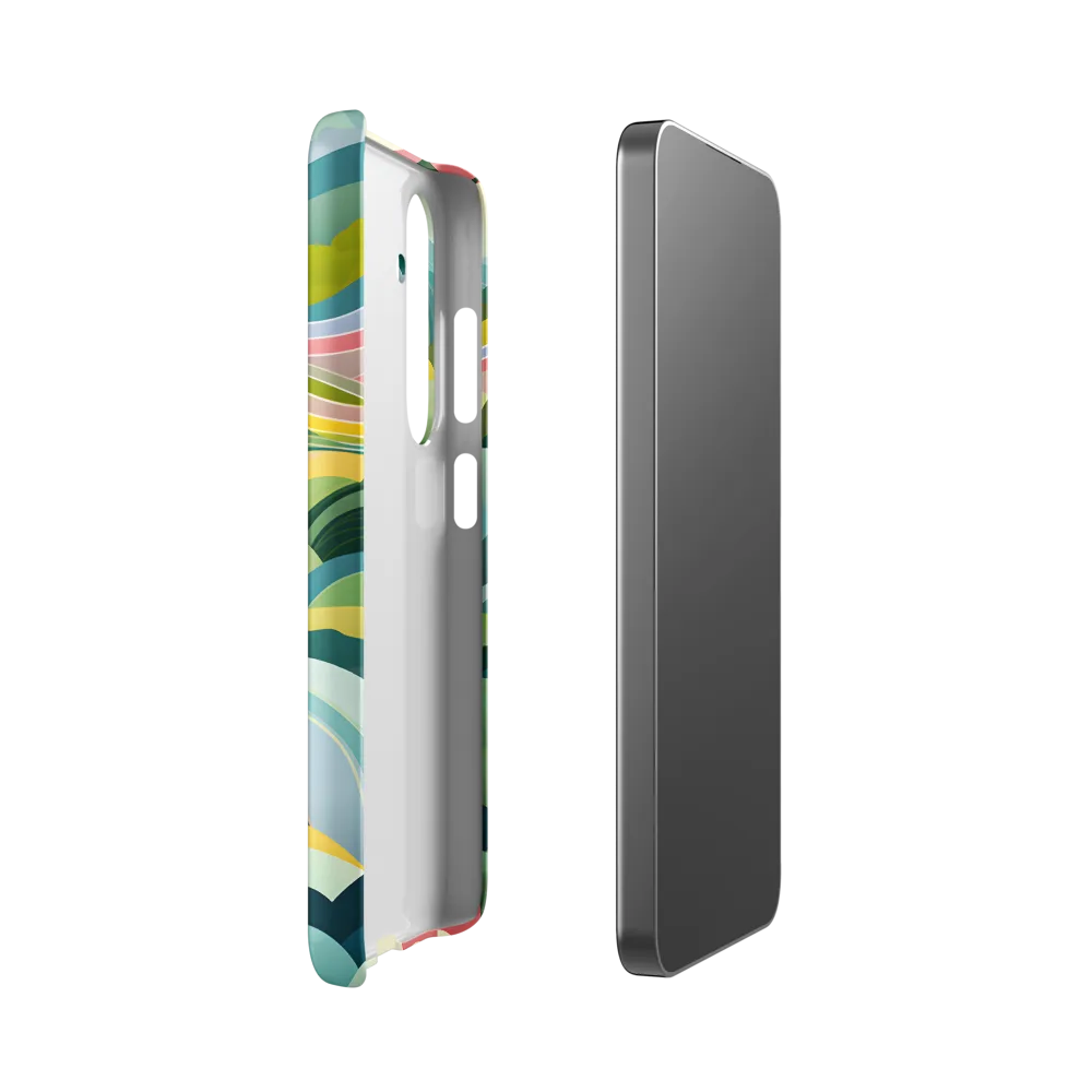 Waves of Serenity | Phone Case |  S24 | Snap Case | Matte