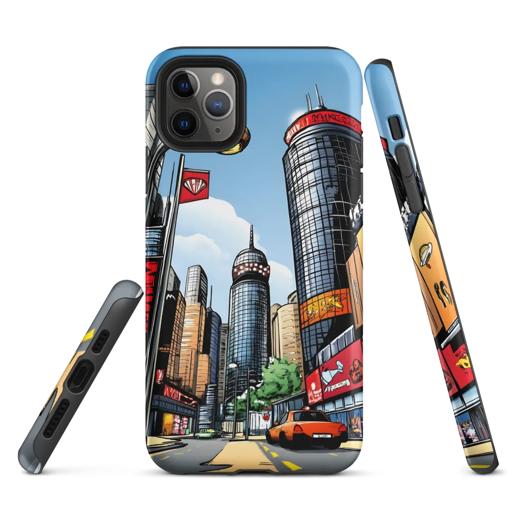 Urban Pulse: A Comic Cityscape