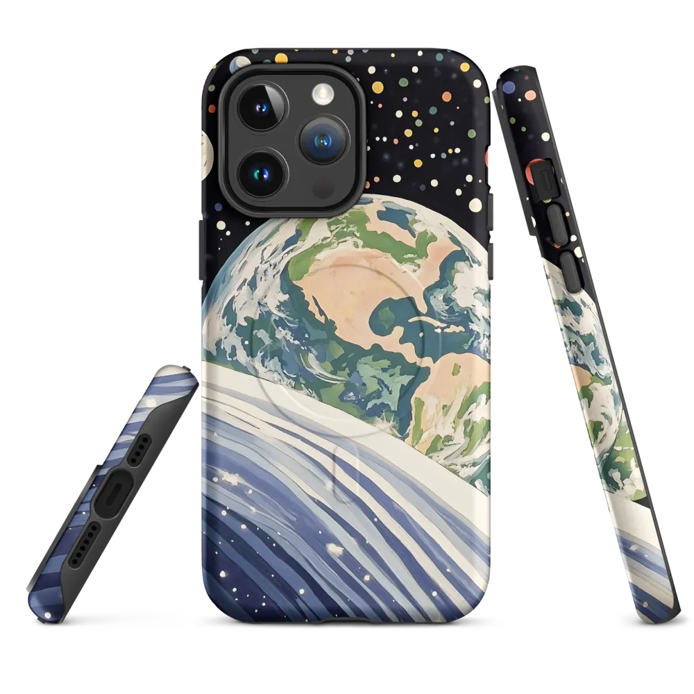 Celestial View: A Surreal Journey Through Space