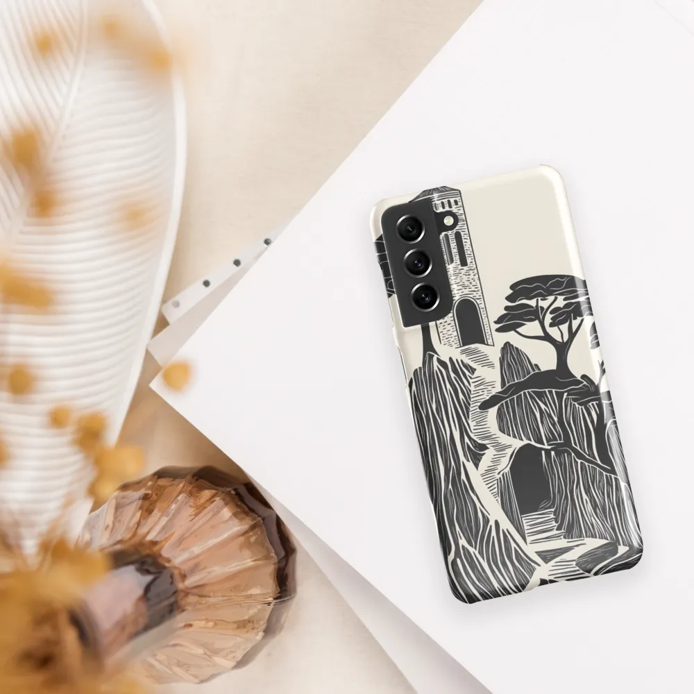 Echoes of a Mystical Tower | Phone Case |  S21 | Snap Case | Glossy