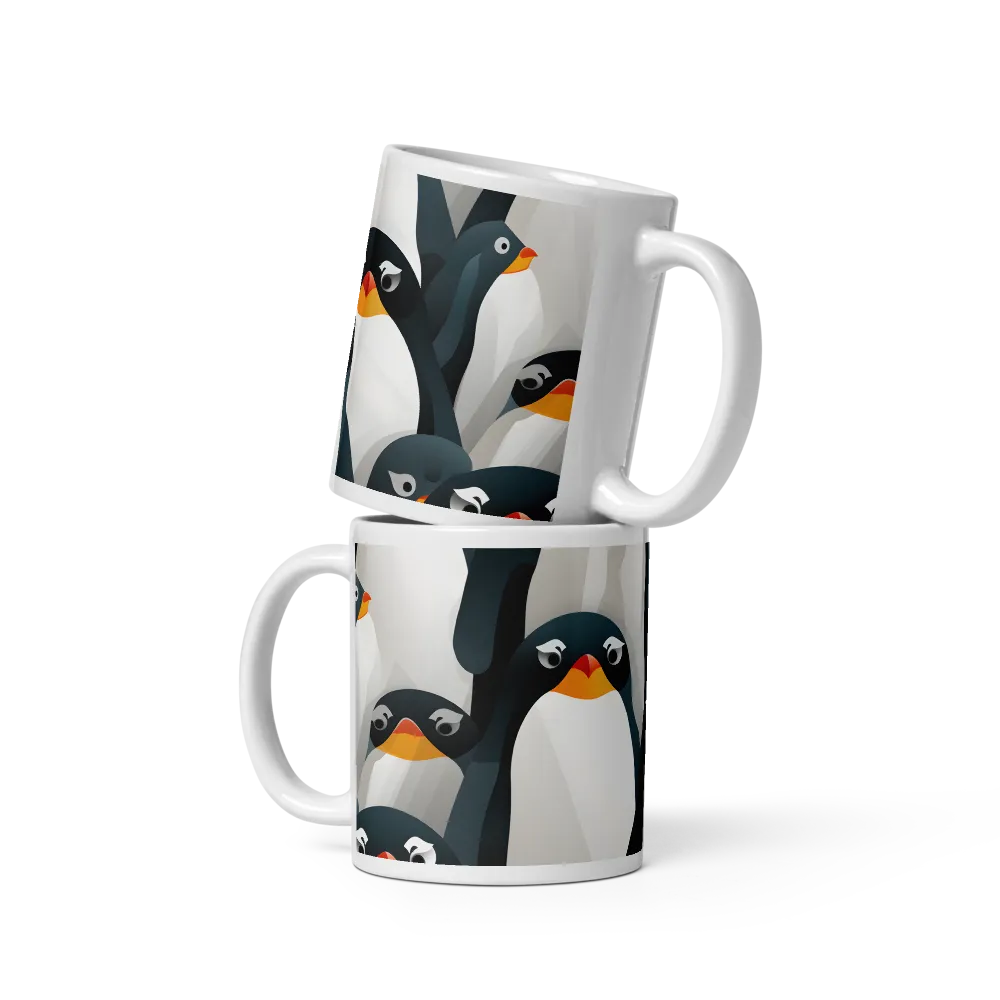 Penguin Parade | Mugs | Multiple Sizes & Colors