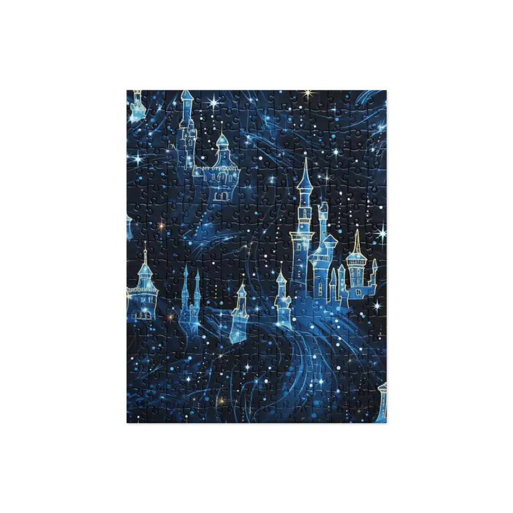 Dreamy Castles in a Starry Sky | Jigsaw Puzzle | 252/520 pieces