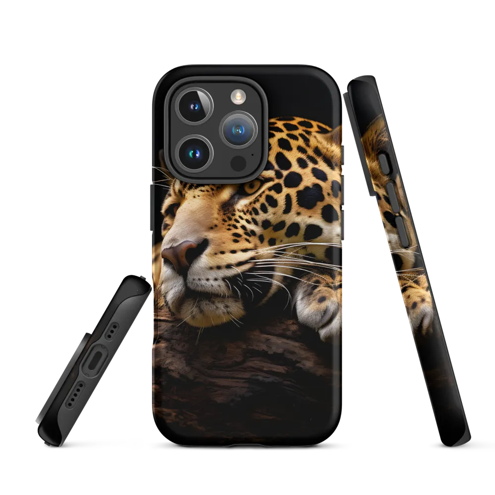 Tranquil Majesty: The Resting Leopard