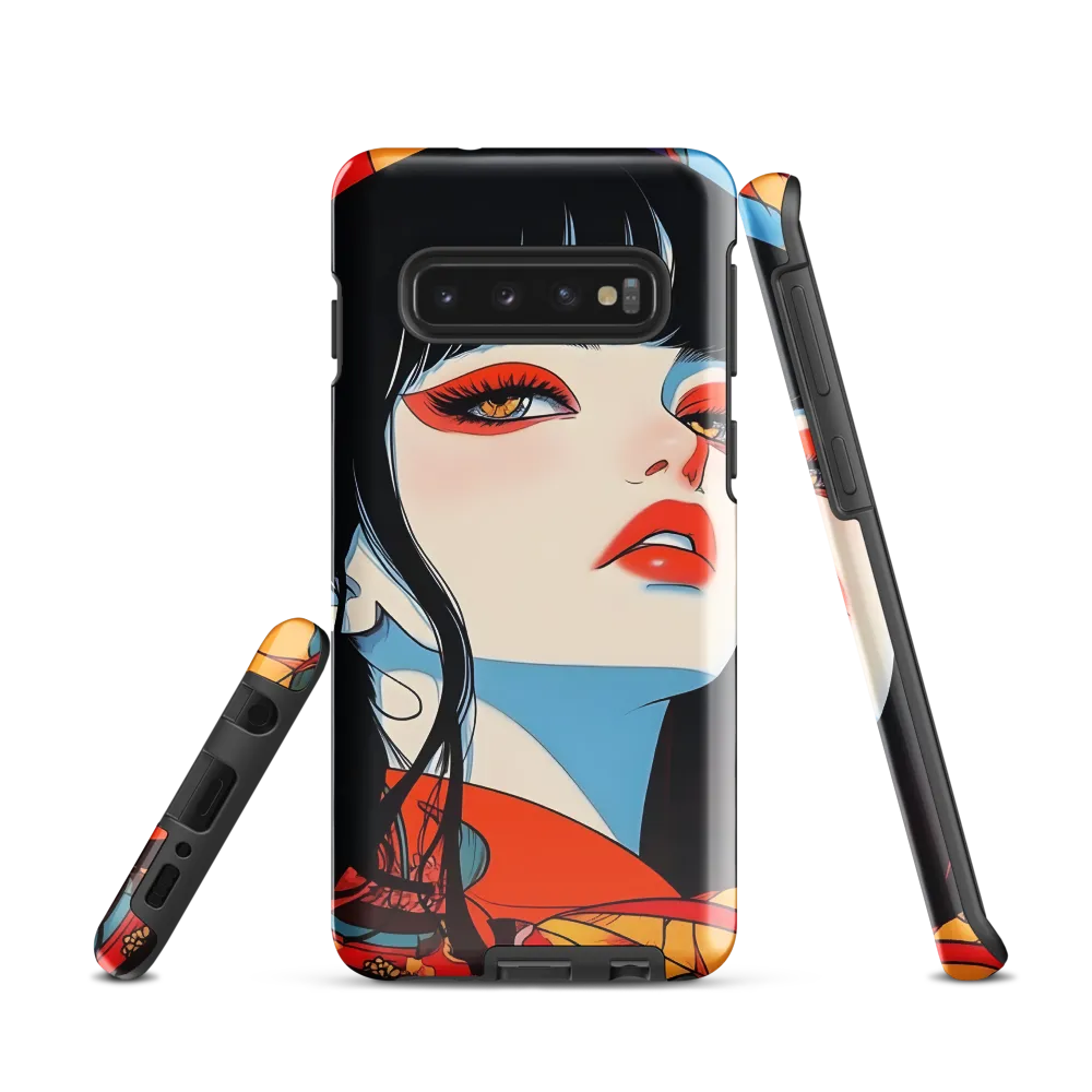 Vibrant Elegance | Phone Case |  S10 | Tough Case | Glossy