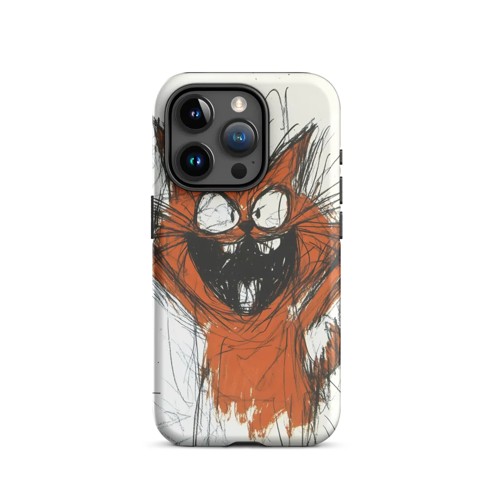 Joyful Cat Creation | Phone Case |  15 Pro | Tough Case | Matte