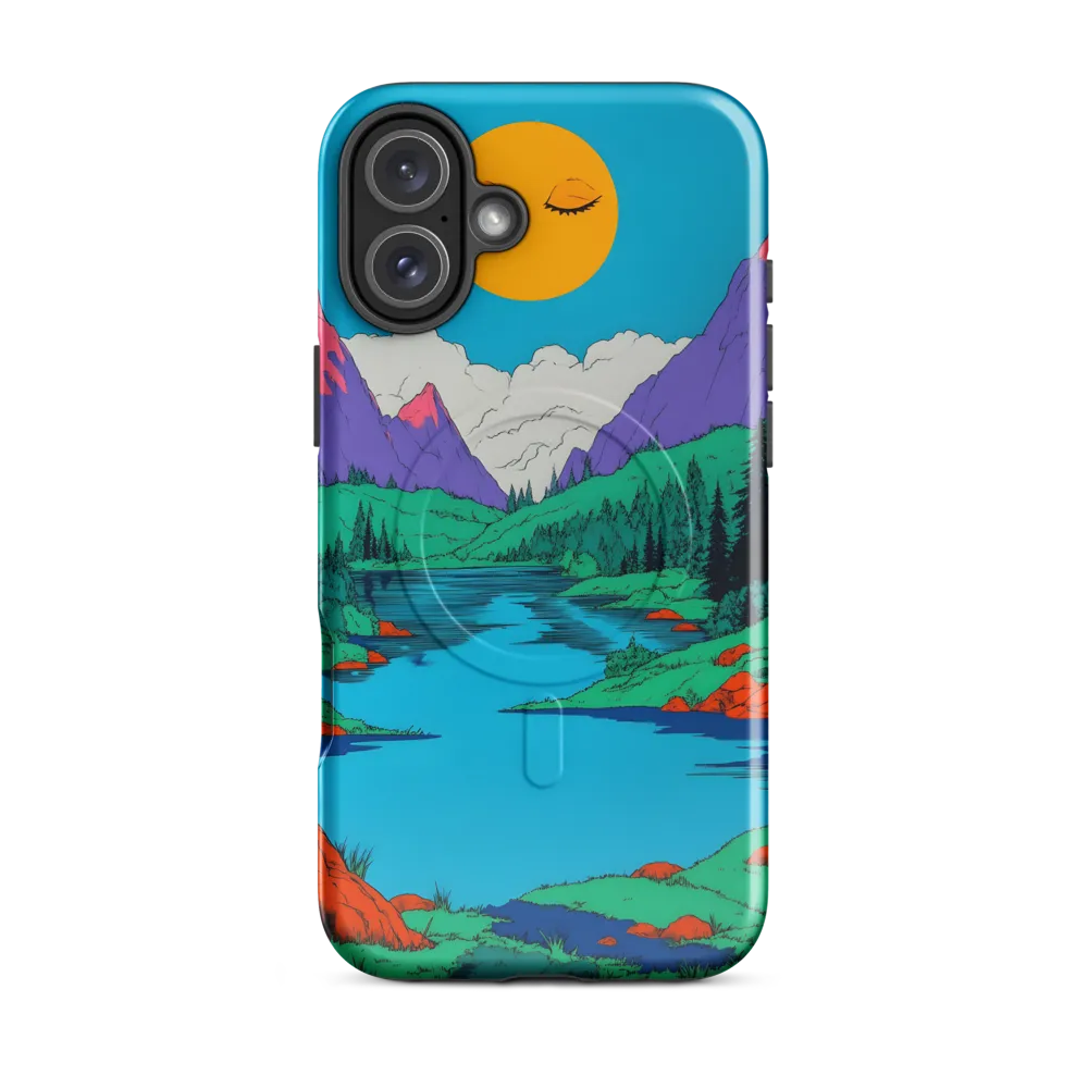 Whimsical Serenity in Vibrant Colors