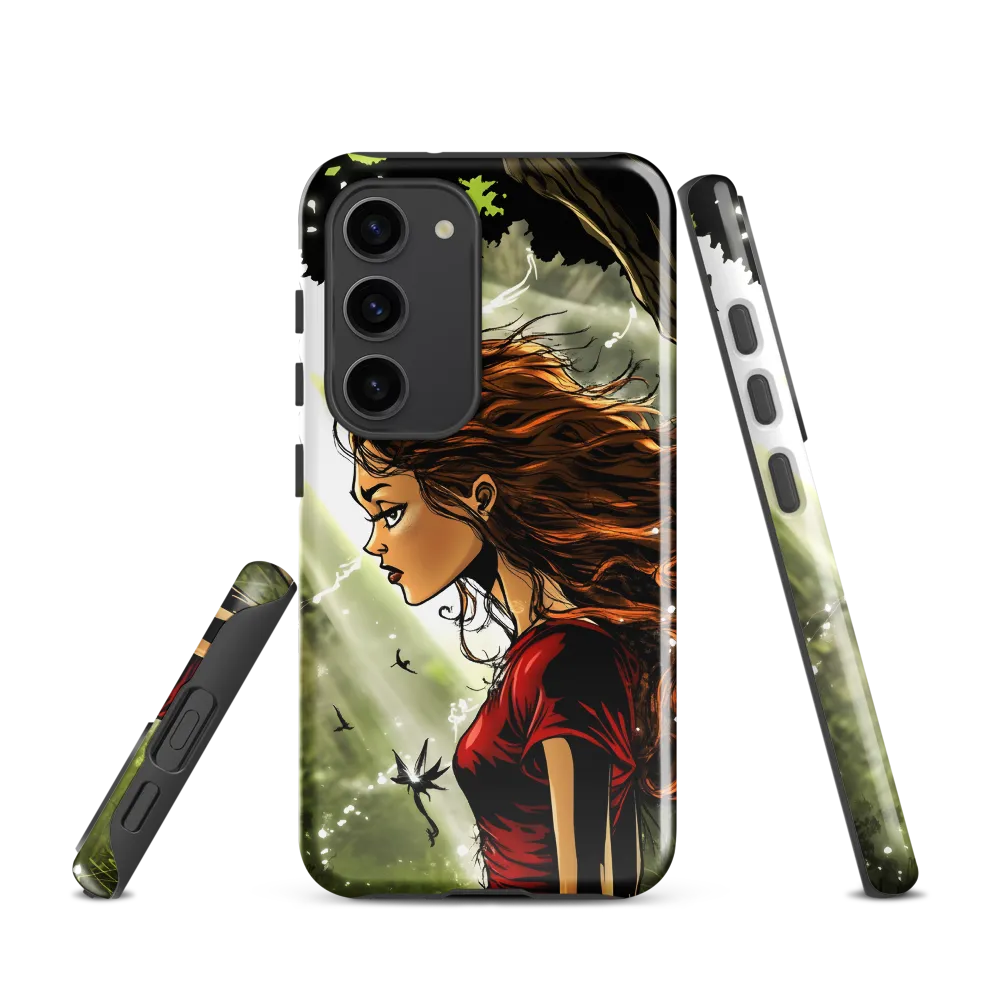 Whispers of Enchantment | Phone Case |  S23 | Tough Case | Glossy