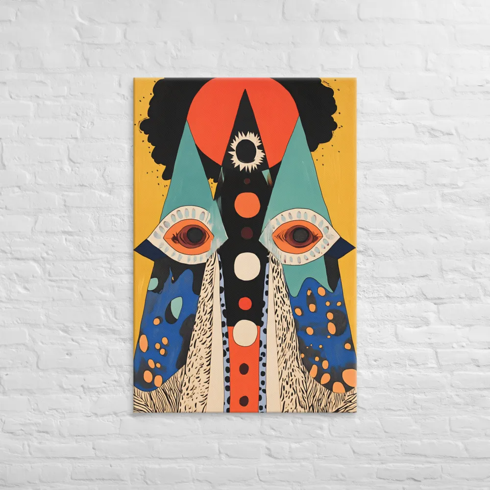 Visages of Vibrancy | Canvas | 32″×48″