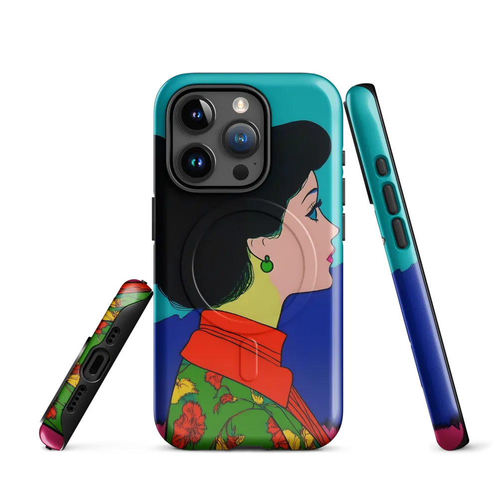 Whispers of Color: A Pop Art Portrait