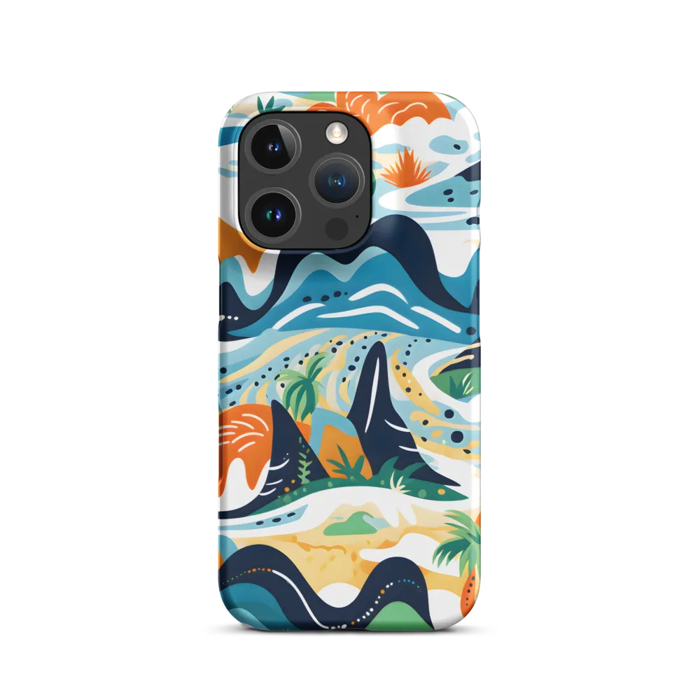 Abstract Tropical Landscape