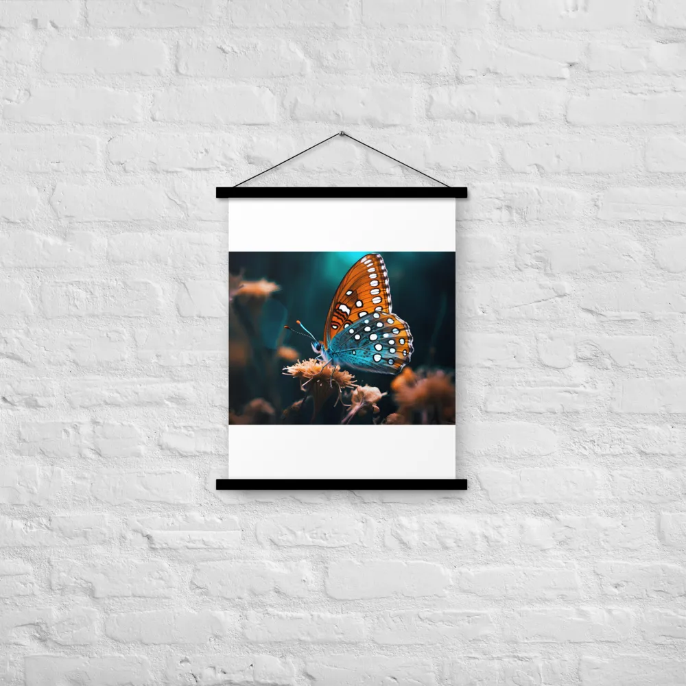 Whispers of Color: The Butterfly's Embrace
