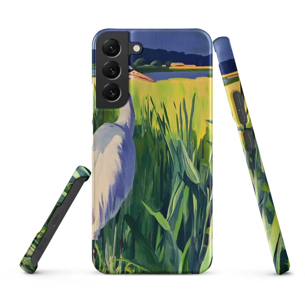 Graceful Presence: The Heron in the Meadow