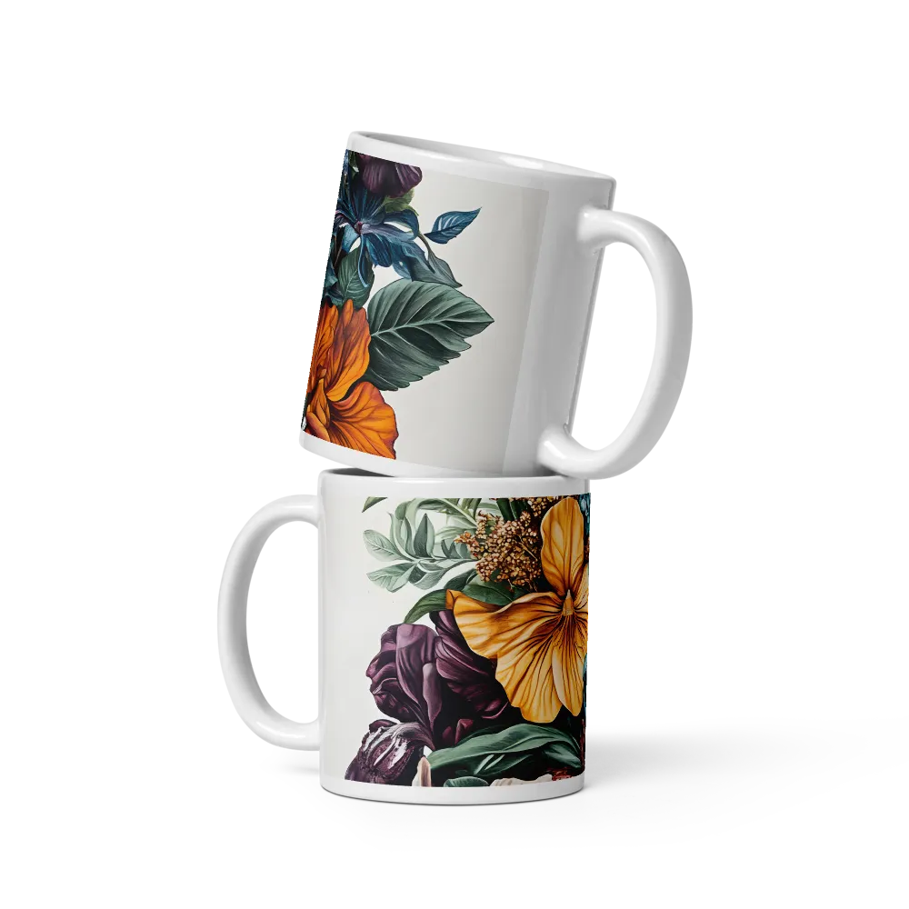 Floral Symphony | Mugs | Multiple Sizes & Colors