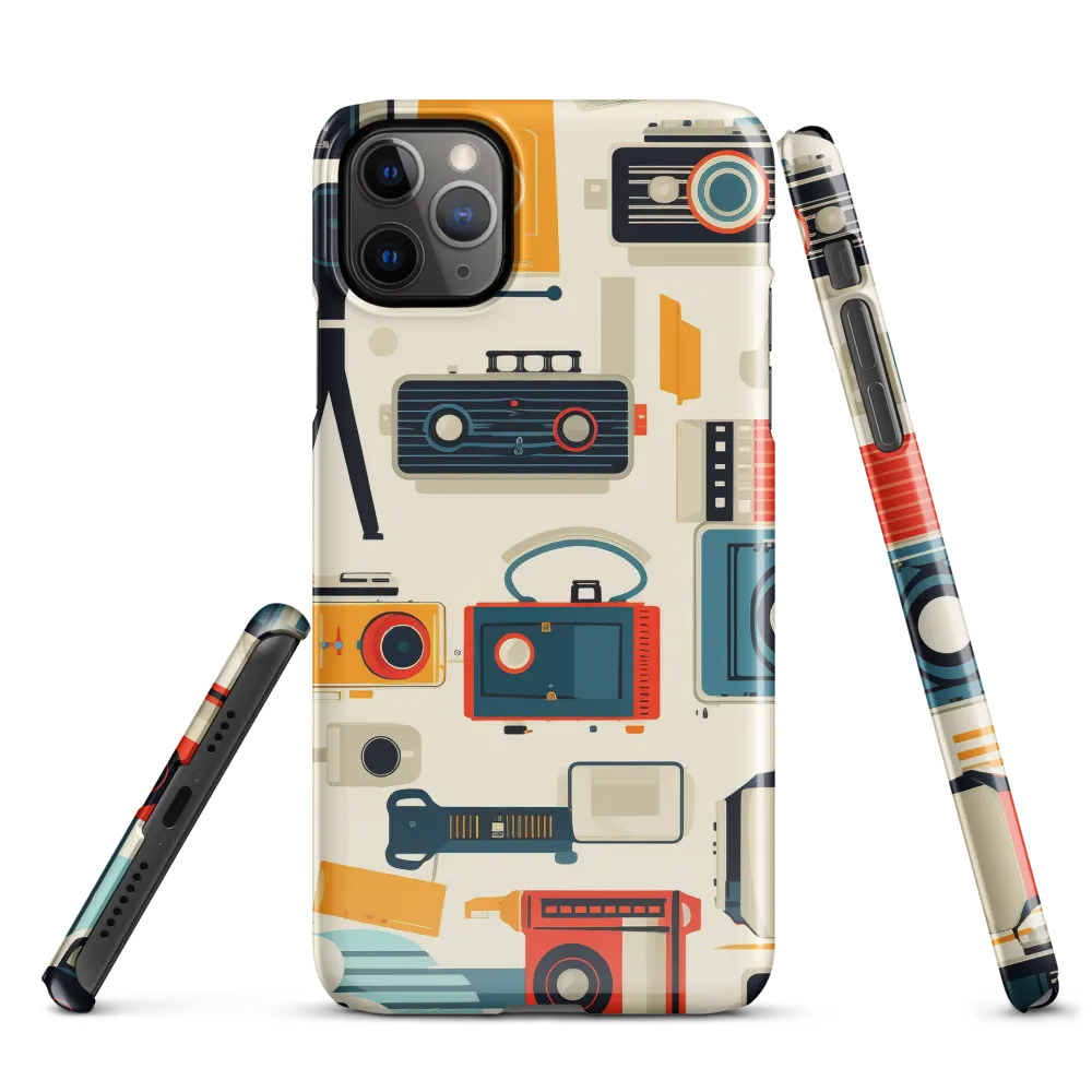 Retro Camera Collection: A Nostalgic Journey | Phone Case |  11 Pro Max | Snap Case | Glossy