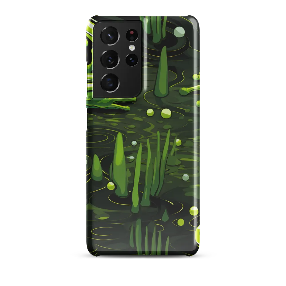 Green Harmony: Life Beneath the Surface
