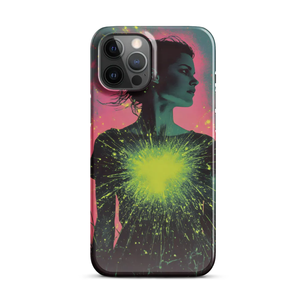 Cosmic Heart: A Surreal Portrait of Strength