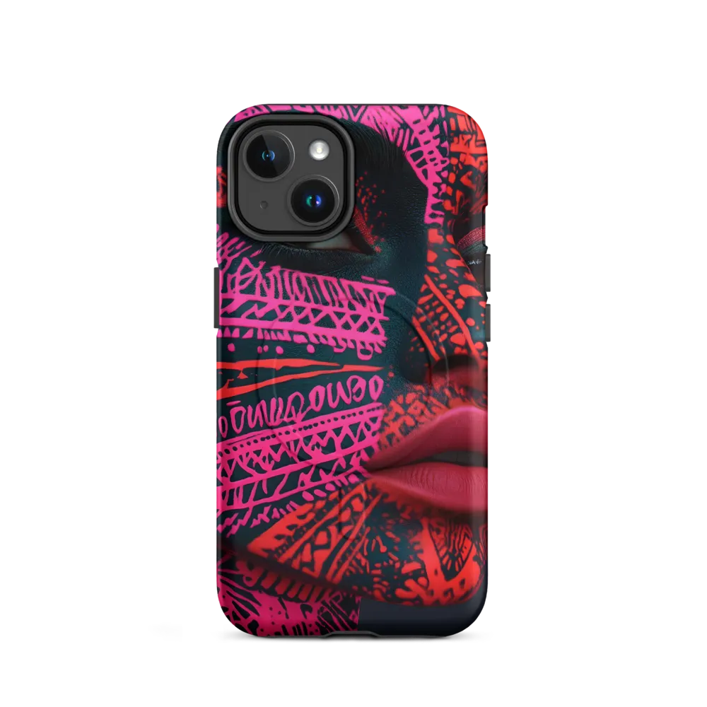 Neon Visage: A Bold Expression of Contemporary Art