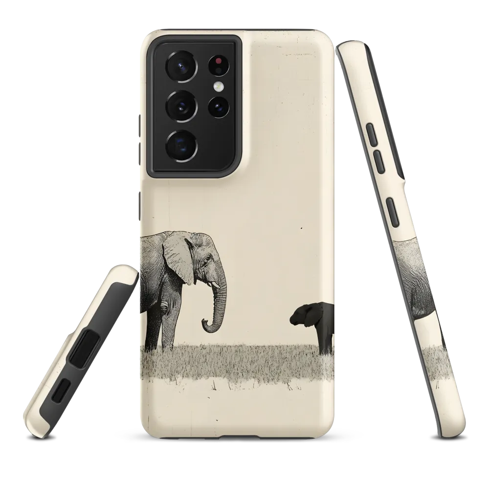 Contrasting Companions | Phone Case |  S21 Ultra | Tough Case | Matte