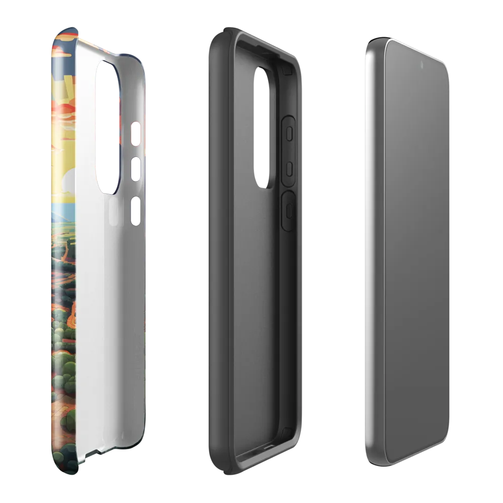 Desert Serenity at Dusk | Phone Case |  S23 Plus | Tough Case | Glossy