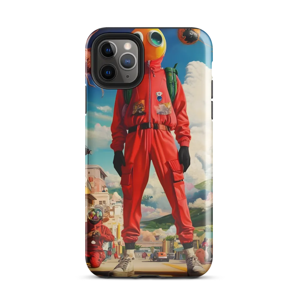 Whimsical Encounter in a Surreal Landscape | Phone Case |  11 Pro Max | Tough Case | Glossy