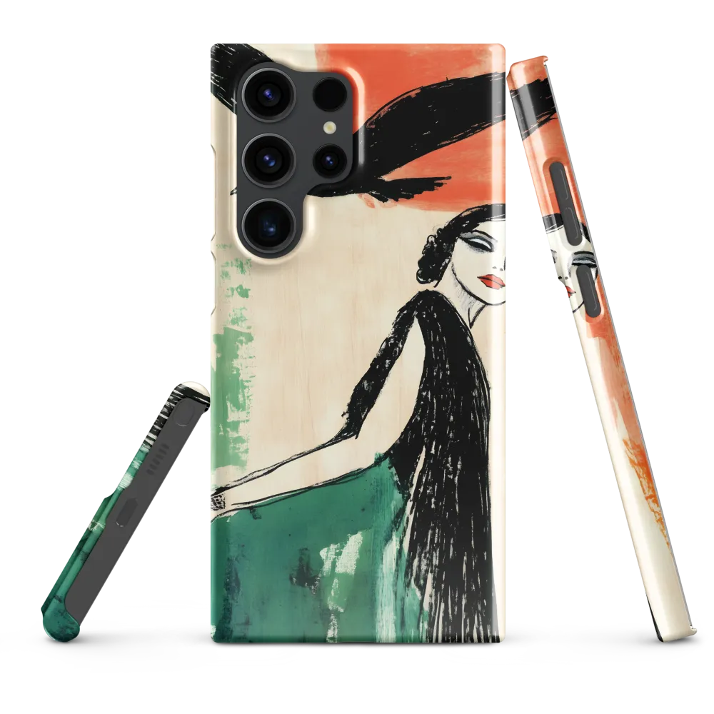Elegance in Flight | Phone Case |  S23 Ultra | Snap Case | Glossy