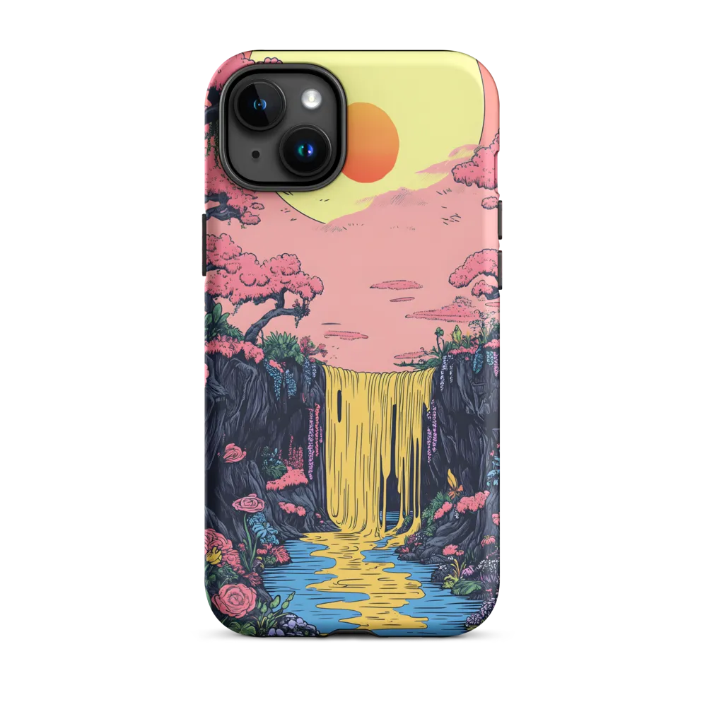 Ethereal Cascade of Blossoms