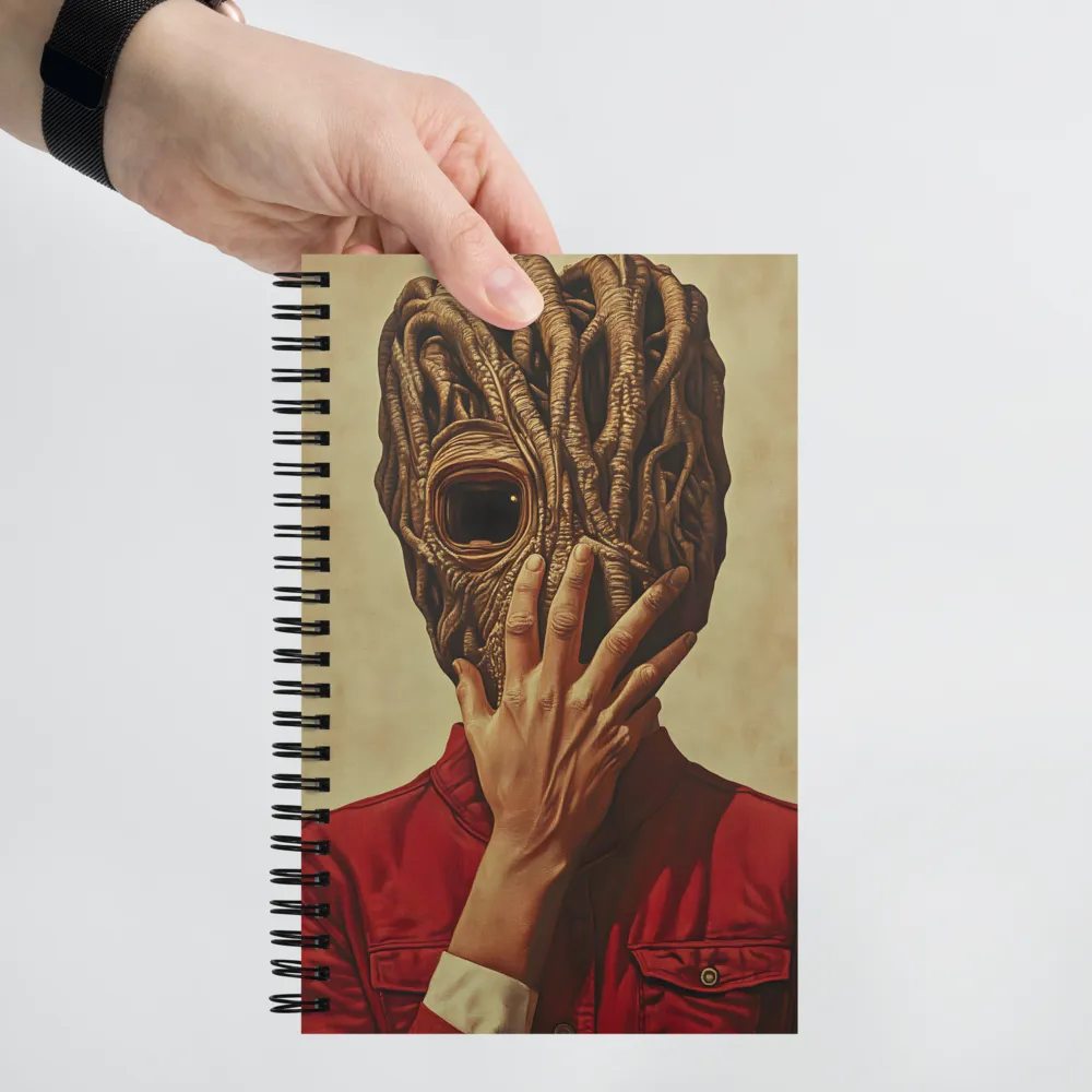 The Mask of Roots | Spiral Notebook