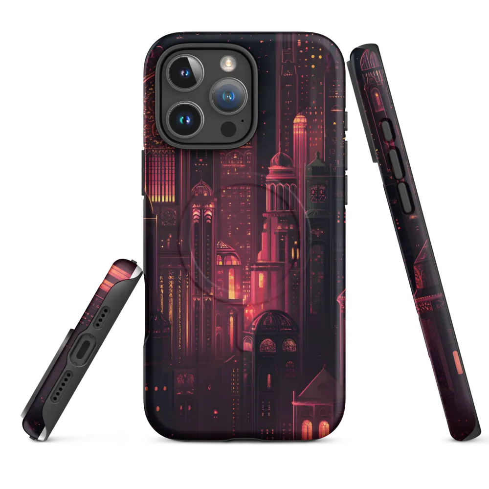 Mystical Metropolis: Dreams of Light | Phone Case |  16 Pro Max | MagSafe® Tough Case | Matte