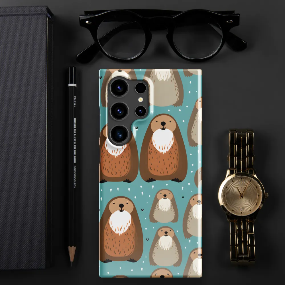 Whimsical Otter Pattern