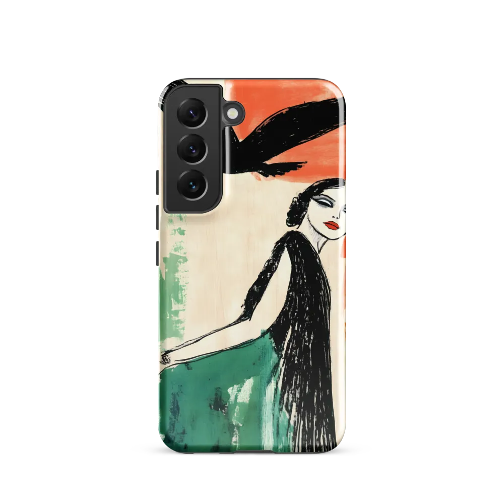 Elegance in Flight | Phone Case |  S22 | Tough Case | Glossy