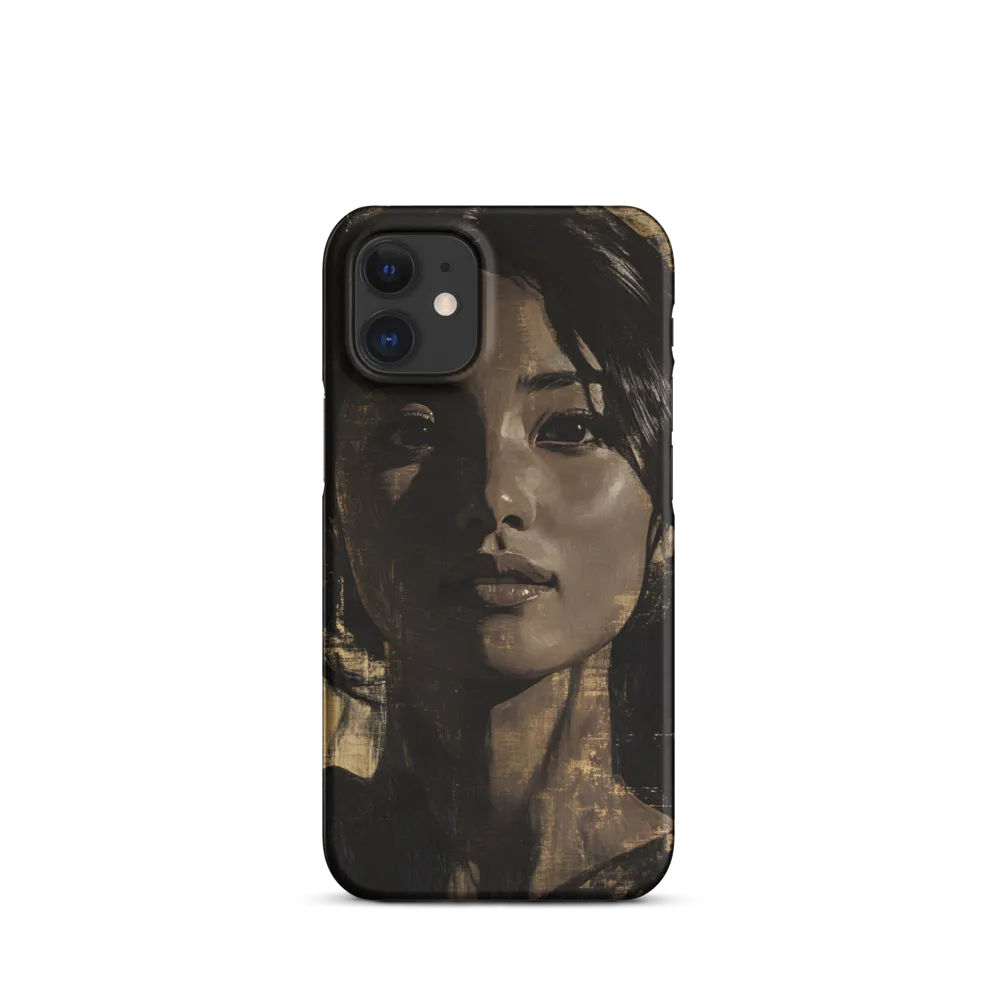 Golden Gaze: A Contemporary Portrait