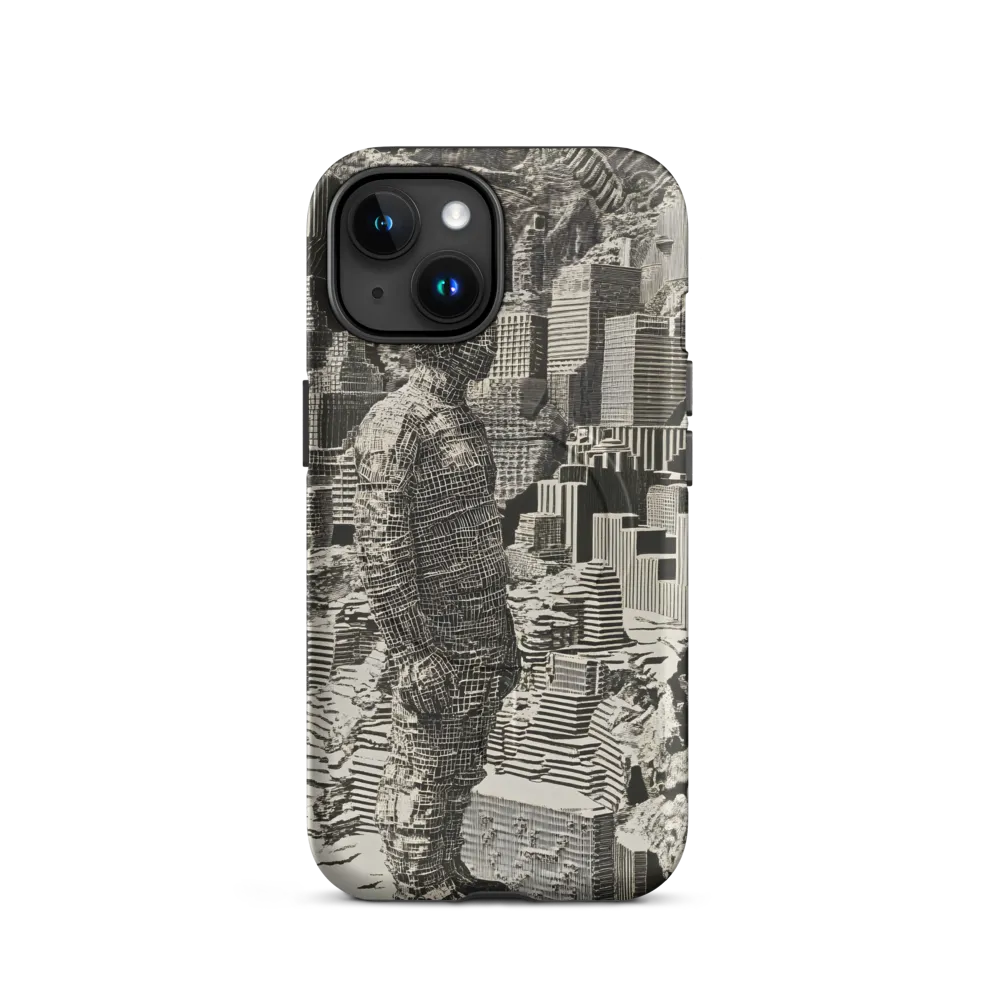 Contemplation in an Abstract Landscape | Phone Case |  15 | MagSafe® Tough Case | Matte