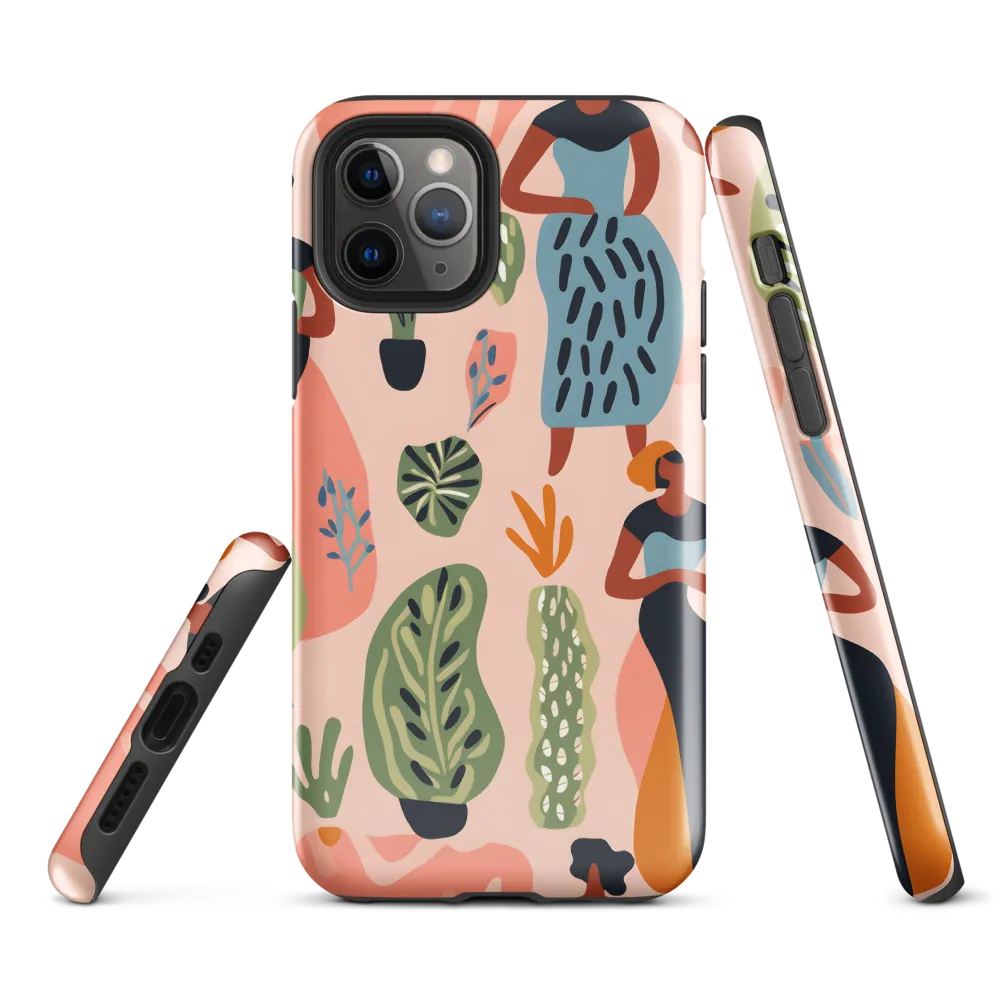 Harmony of Nature and Femininity | Phone Case |  11 Pro | Tough Case | Glossy