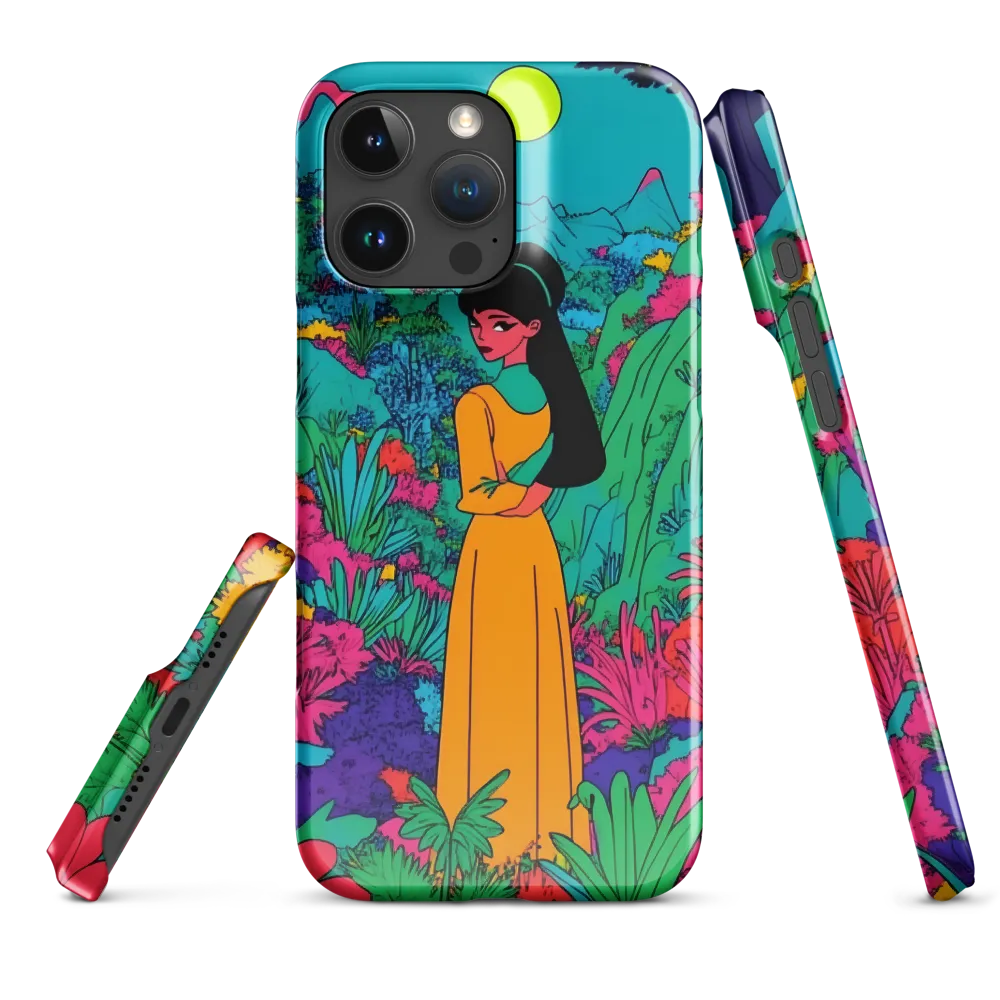 Ethereal Serenity in a Psychedelic Landscape