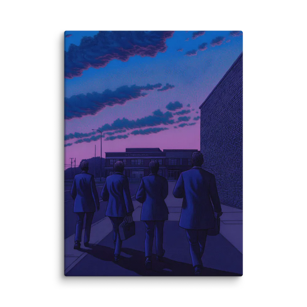 The Twilight Stroll | Canvas | 40″×55″