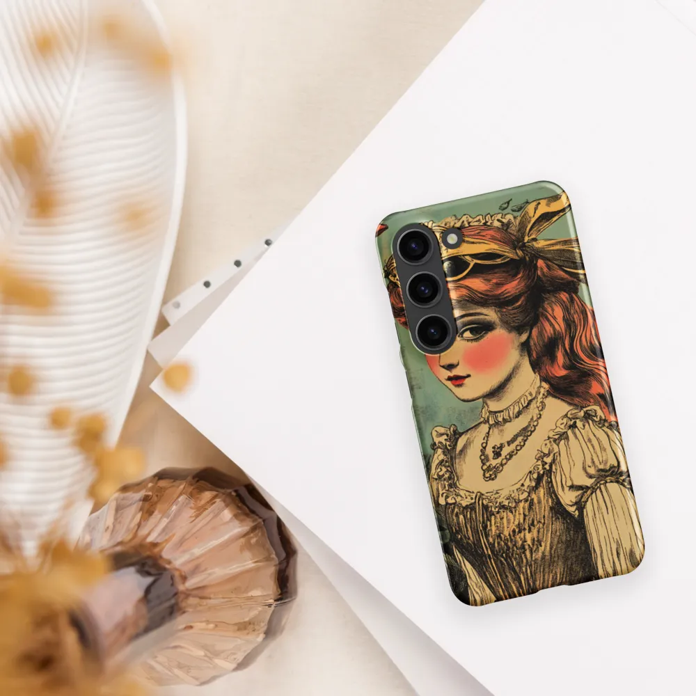 Elegance Beneath the Waves | Phone Case |  S23 | Snap Case | Matte