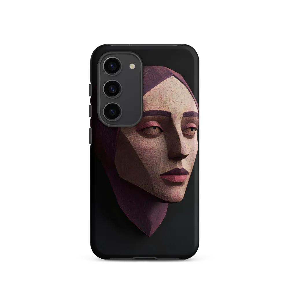 Geometric Elegance: A Contemporary Portrait
