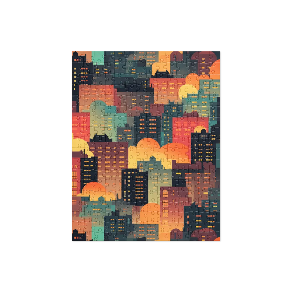 Twilight in the Concrete Jungle | Jigsaw Puzzle | 252/520 pieces