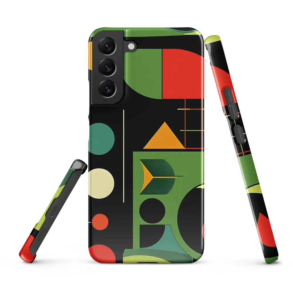 Geometric Harmony | Phone Case |  S22 Plus | Snap Case | Glossy