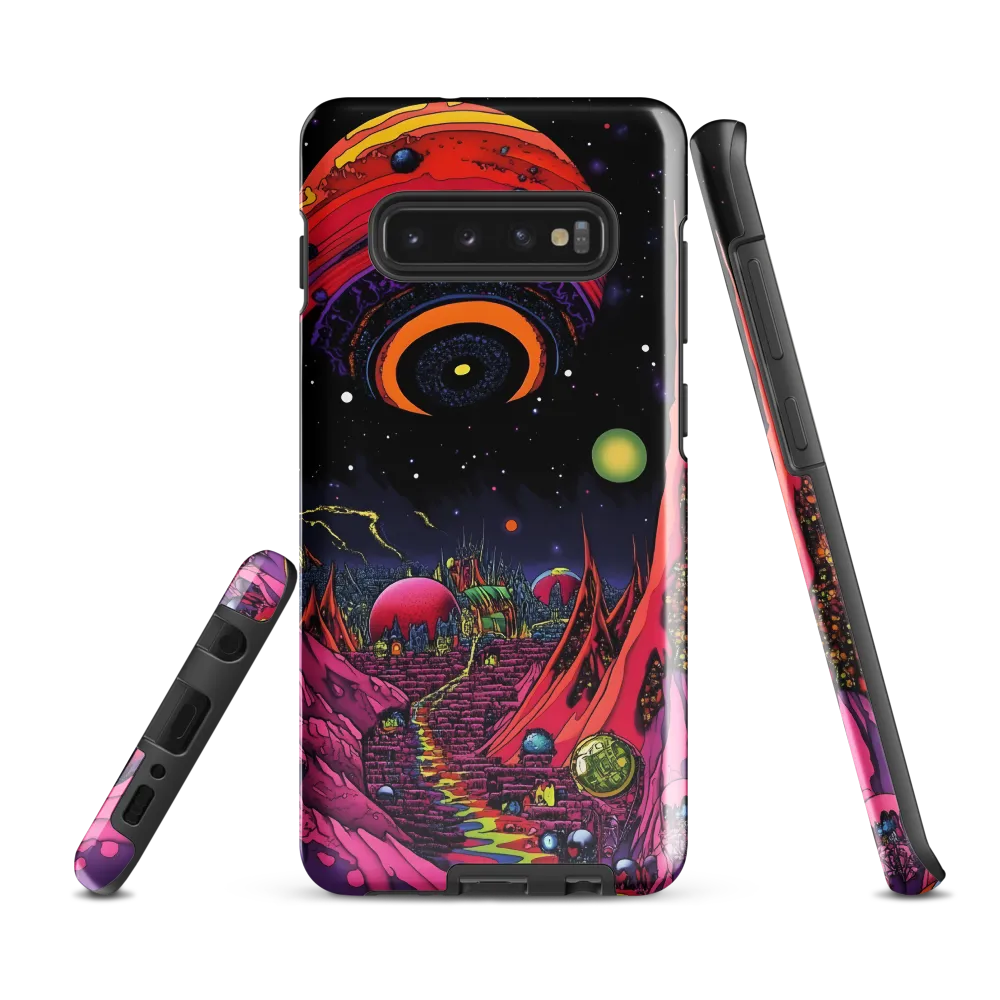 Celestial Dreamscape | Phone Case |  S10 Plus | Tough Case | Glossy