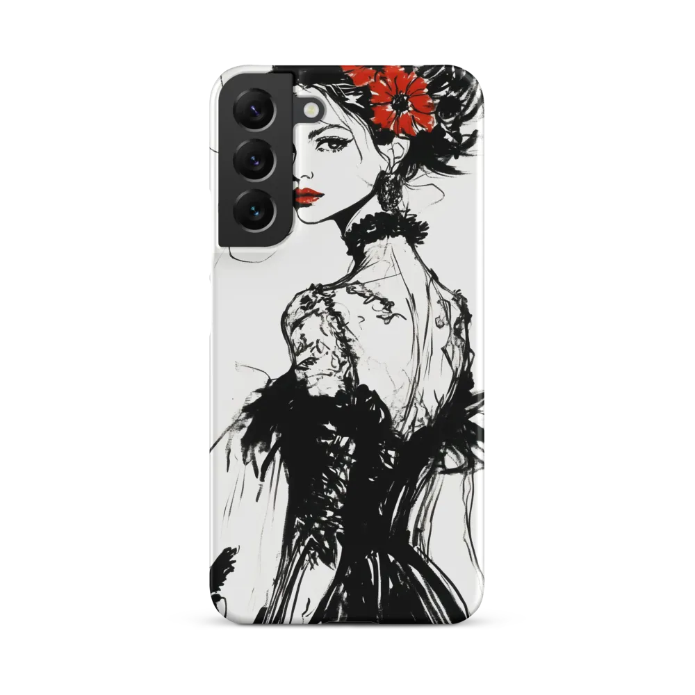 Elegance in Black and Red