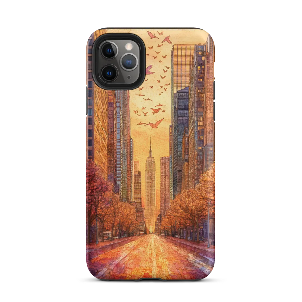 Urban Serenity at Dusk